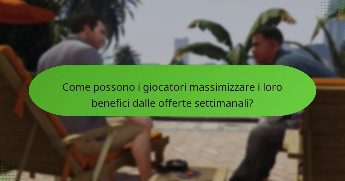 Quali sono i requisiti di idoneità per le offerte speciali settimanali?