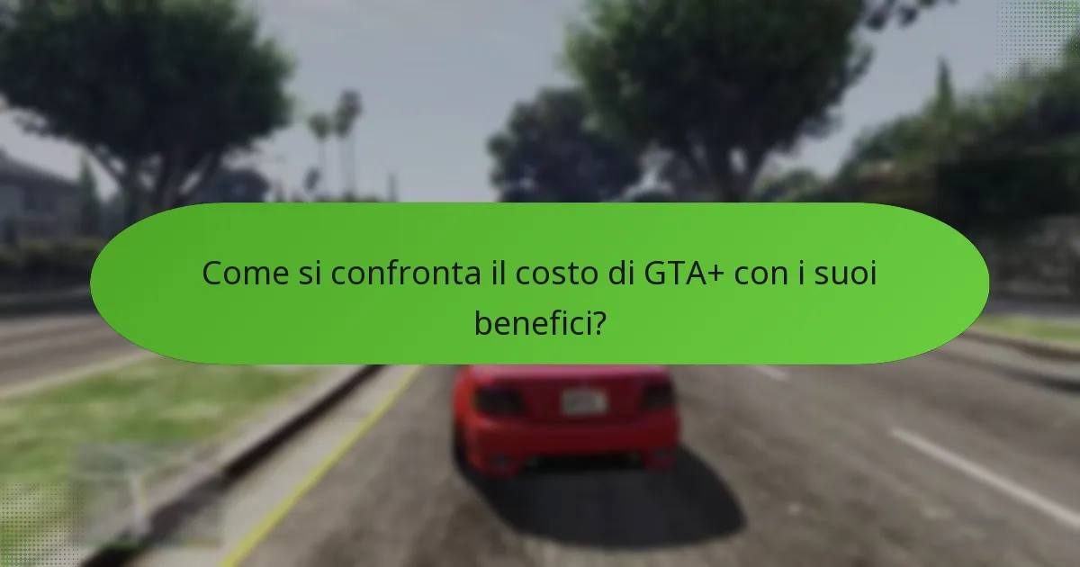 Come funziona il sistema di bonus GTA$ per i sottoscrittori di GTA+?
