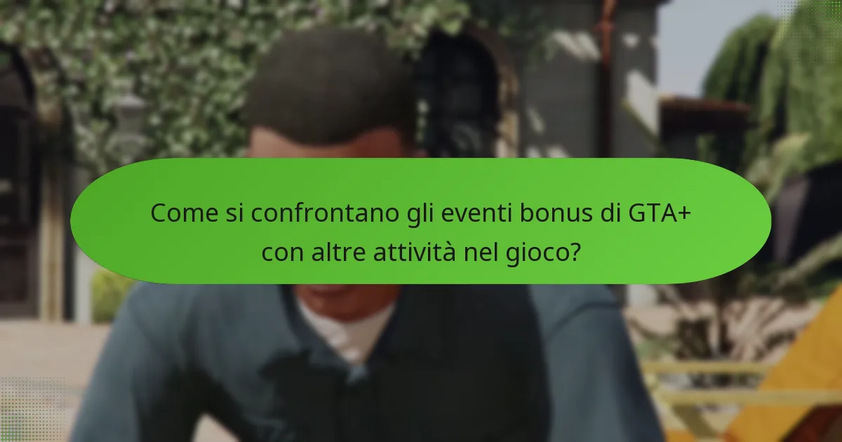 Come aumentano gli eventi bonus di GTA+ i guadagni nel gioco?