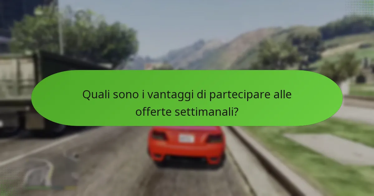 Quali sono i comuni errori da evitare quando si partecipa alle offerte settimanali?